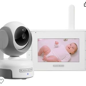 BLACK+DECKER 4.3" Digital Video Baby Monitor- Open box